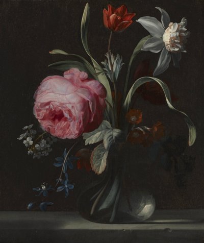 Vase of Flowers by Simon Peeterz Verelst